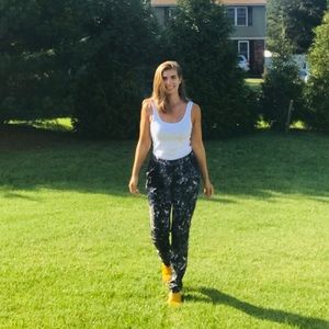 Michael Michael Kors B/W Zip Pants